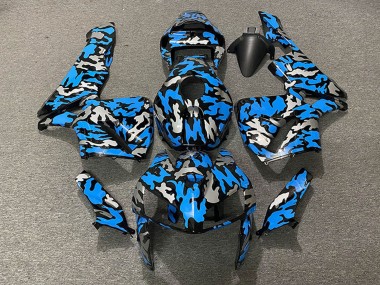 Purchase 2005-2006 Camouflage Blue Honda CBR600RR Motorcycle Fairings UK
