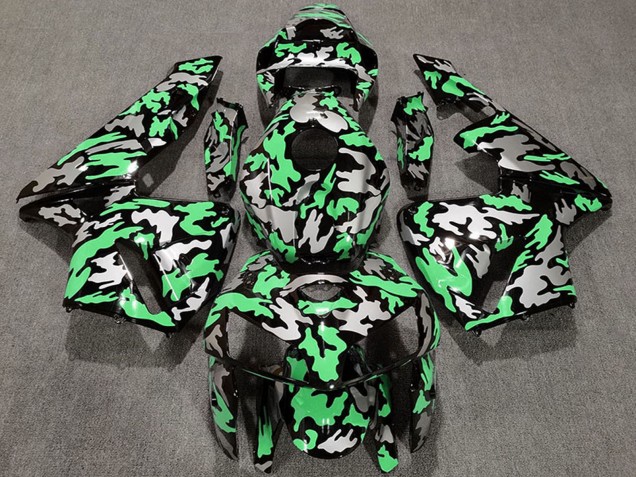 Purchase 2005-2006 Camouflage Light Green Honda CBR600RR Motorcycle Fairings UK