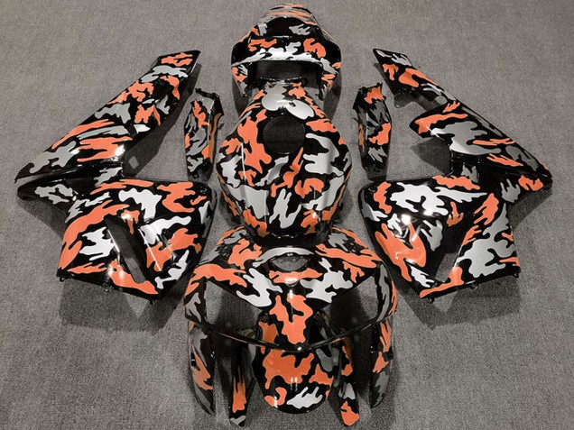 Purchase 2005-2006 Camouflage Light Orange Honda CBR600RR Motorcycle Fairings UK