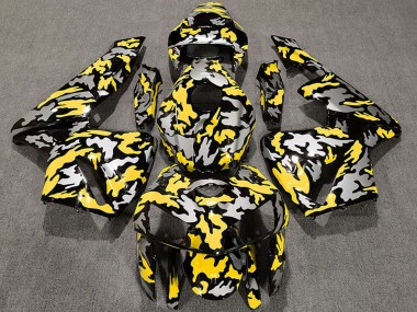 Purchase 2005-2006 Camouflage Yellow Honda CBR600RR Motorcycle Fairings UK