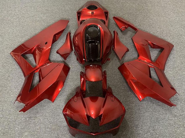 Purchase 2013-2023 Candy Red and Black Honda CBR600RR Motorcycle Fairings UK