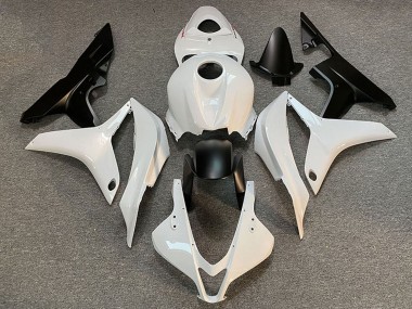 Purchase 2007-2008 White Matte Black Honda CBR600RR Motorcycle Fairing UK