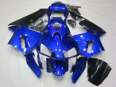 Purchase 2003-2004 Blue Glossy Black Honda CBR600RR Motorcycle Fairing UK