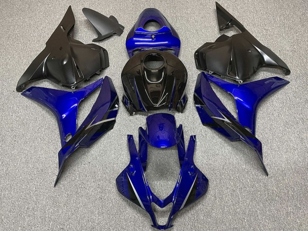 Purchase 2009-2012 Blue Glossy Black OEM Style Honda CBR600RR Motorcycle Fairings UK