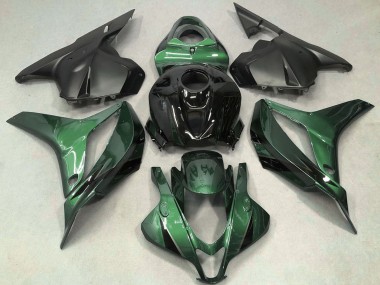 Purchase 2009-2012 Green Glossy Black OEM Style Honda CBR600RR Motorcycle Fairing UK