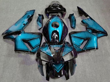 Purchase 2005-2006 Deep Light Blue Honda CBR600RR Motorcycle Fairings UK
