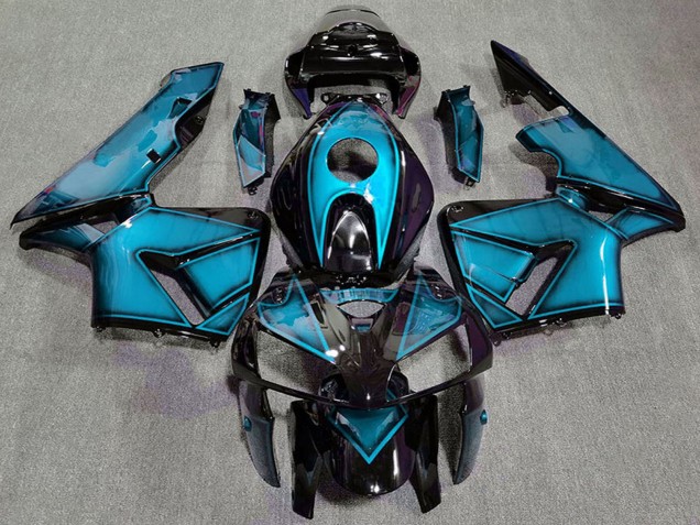 Purchase 2005-2006 Deep Light Blue Honda CBR600RR Motorcycle Fairings UK