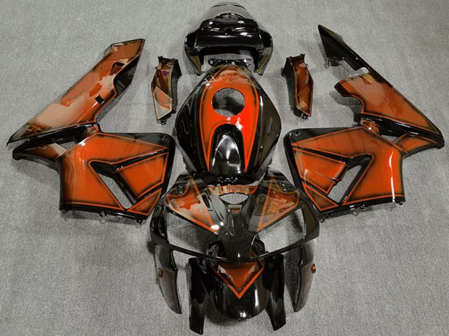 Purchase 2005-2006 Deep Orange Honda CBR600RR Motorcycle Fairings UK