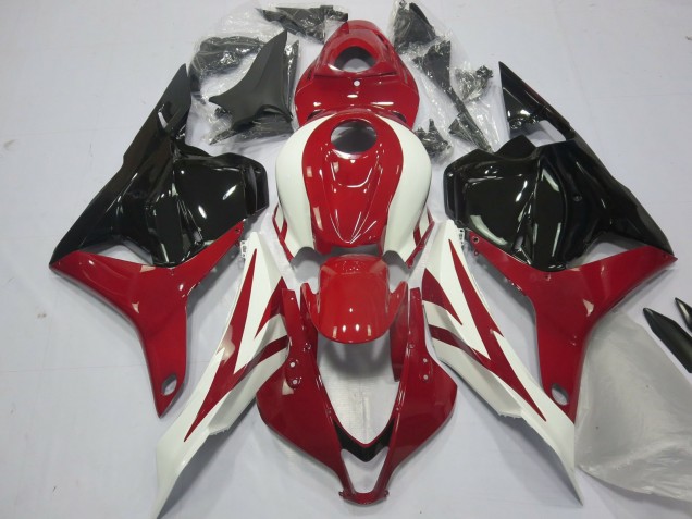 Purchase 2009-2012 White Red Glossy Black OEM Style Honda CBR600RR Motorcycle Fairings UK