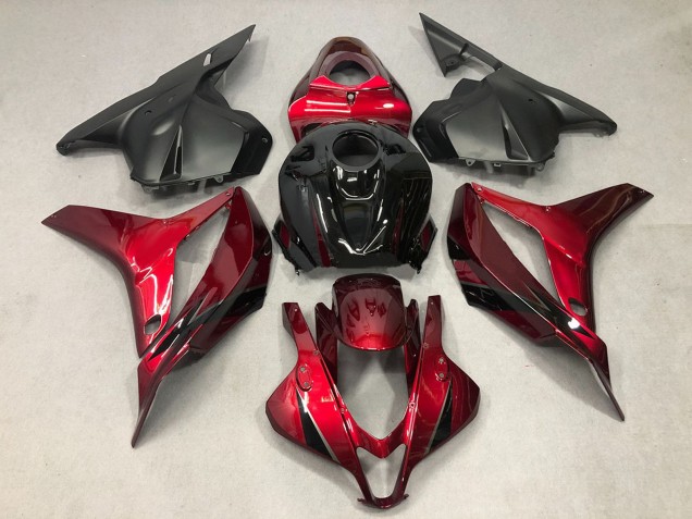 Purchase 2009-2012 Red Glossy Black OEM Style Honda CBR600RR Motorcycle Fairing UK