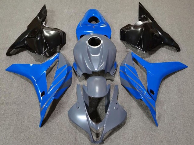 Purchase 2009-2012 Grey Blue Glossy Black Honda CBR600RR Motorcycle Fairings UK