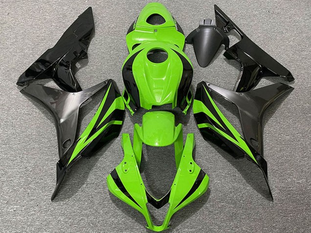 Purchase 2007-2008 Green Glossy Black Grey OEM Style Honda CBR600RR Motorcycle Fairings UK