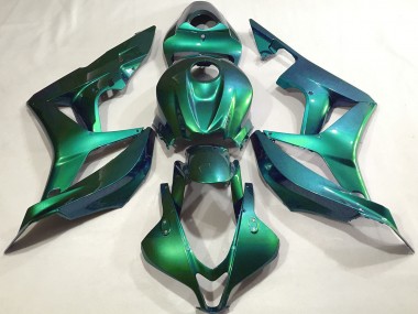 Purchase 2007-2008 Emerald Green Plain Honda CBR600RR Motorcycle Fairings UK