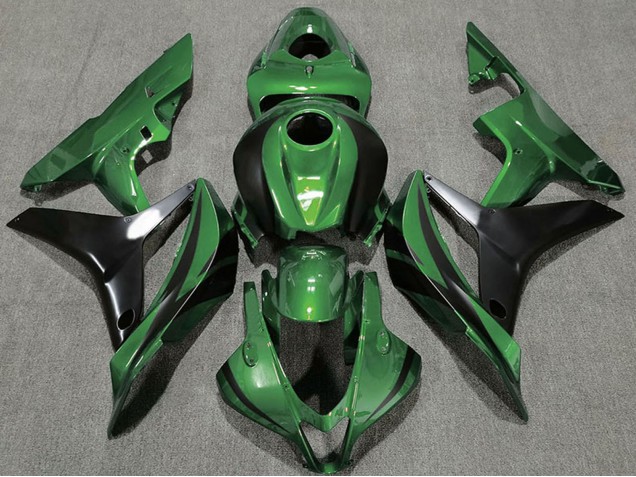 Purchase 2007-2008 Green Glossy Black OEM Style Honda CBR600RR Motorcycle Fairings UK