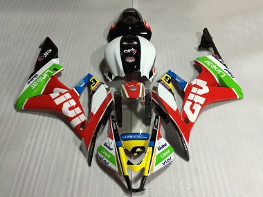 Purchase 2007-2008 White Red Green Yellow Glossy Black Givi 6 Honda CBR600RR Motorcycle Fairings UK