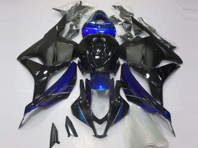Purchase 2009-2012 Blue Glossy Black Matte Black Honda CBR600RR Motorcycle Fairing UK