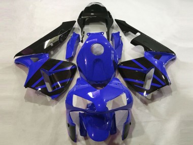 Purchase 2003-2004 Blue Glossy Black OEM Style Honda CBR600RR Motorcycle Fairings UK