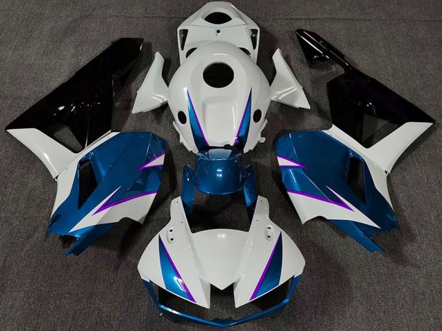 Purchase 2013-2023 White Blue Glossy Black Honda CBR600RR Motorcycle Fairing UK