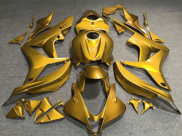 Purchase 2007-2008 Gold Honda CBR600RR Motorcycle Fairings UK