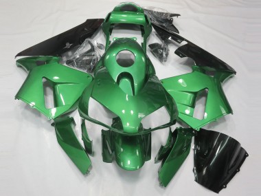 Purchase 2003-2004 Green Glossy Black Honda CBR600RR Motorcycle Fairing UK