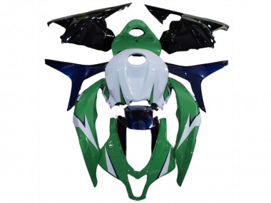 Purchase 2009-2012 White Green Blue Glossy Black Honda CBR600RR Motorcycle Fairing UK