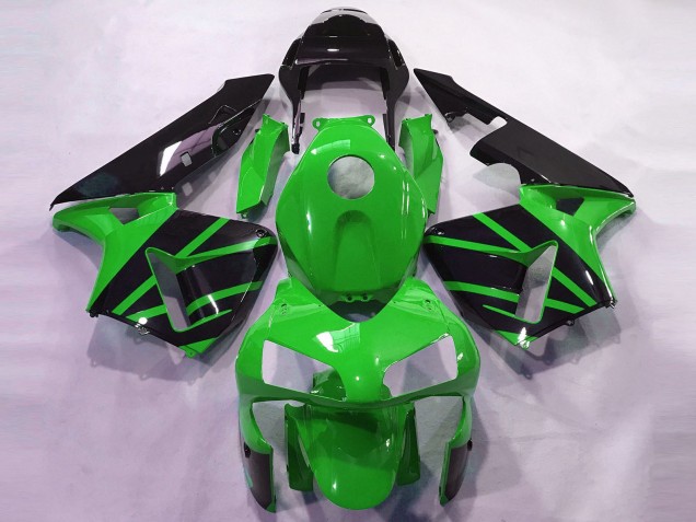 Purchase 2003-2004 Green Glossy Black OEM Style Honda CBR600RR Motorcycle Fairings UK