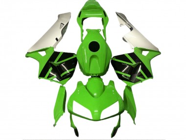 Purchase 2003-2004 Silver Green Glossy Black Honda CBR600RR Motorcycle Fairings UK