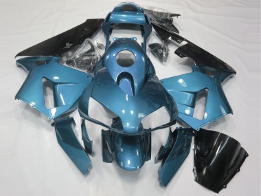 Purchase 2003-2004 Light Blue Glossy Black Honda CBR600RR Motorcycle Fairing UK