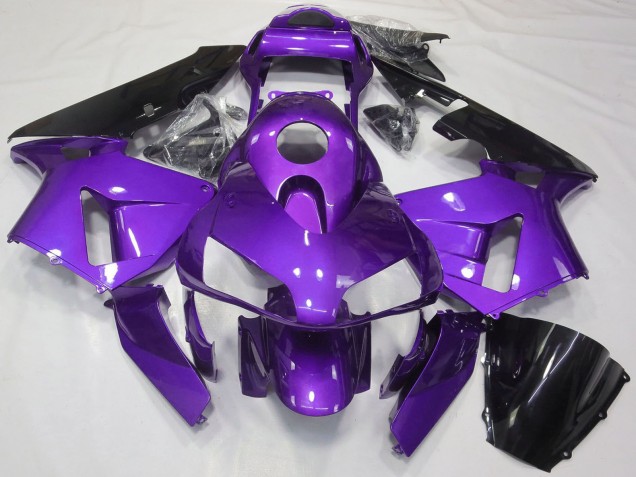 Purchase 2003-2004 Purple Glossy Black Honda CBR600RR Motorcycle Fairing UK