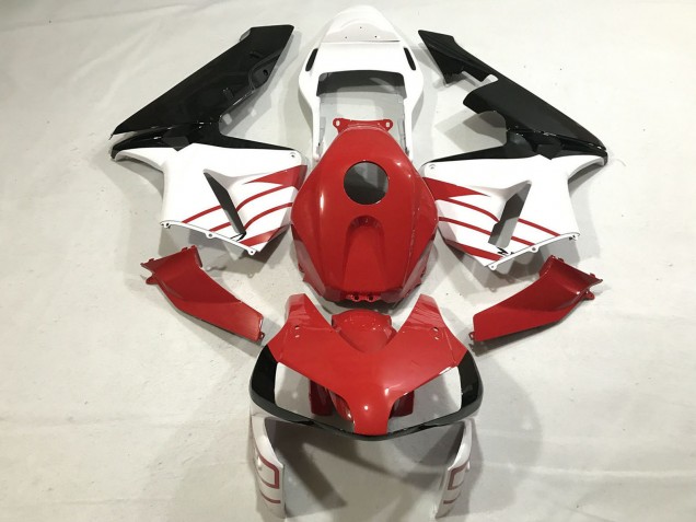 Purchase 2003-2004 White Red Glossy Black Honda CBR600RR Motorcycle Fairings UK