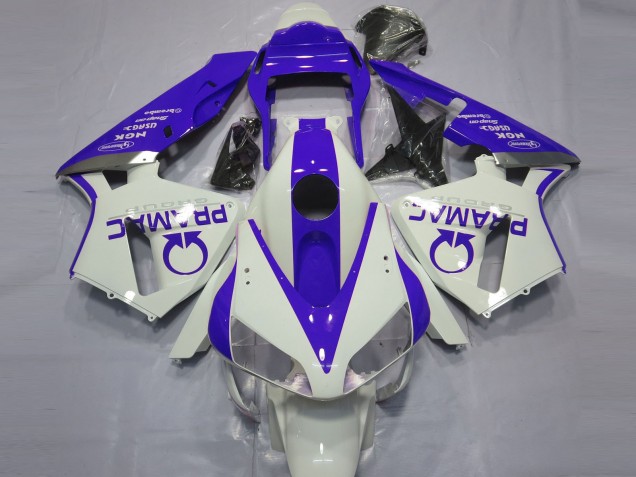 Purchase 2003-2004 White Blue Pramac Honda CBR600RR Motorcycle Fairings UK
