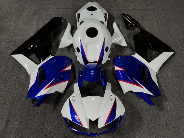 Purchase 2013-2023 White Blue Glossy Black Honda CBR600RR Motorcycle Fairings UK