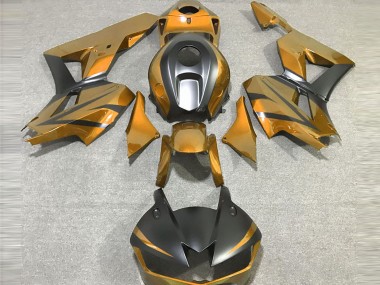 Purchase 2013-2023 Gold Matte Black Honda CBR600RR Motorcycle Fairings UK