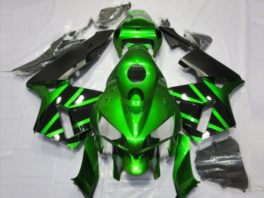 Purchase 2005-2006 Green Black Honda CBR600RR Motorcycle Fairings UK