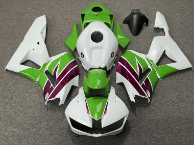 Purchase 2013-2023 White Green Purple Honda CBR600RR Motorcycle Fairings UK