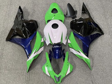 Purchase 2009-2012 White Green Blue Glossy Black Honda CBR600RR Motorcycle Fairings UK