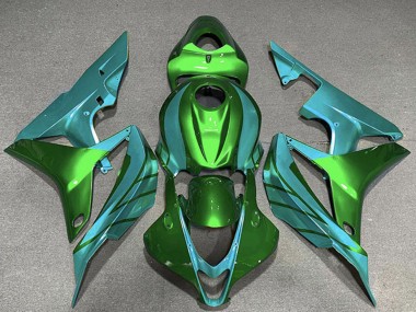 Purchase 2007-2008 Green Teal Blue Honda CBR600RR Motorcycle Fairings UK