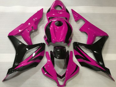 Purchase 2007-2008 Pink Glossy Black OEM Style Honda CBR600RR Motorcycle Fairing UK