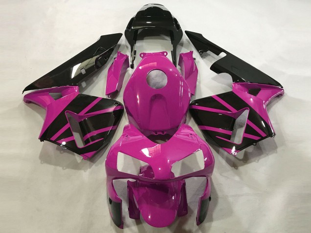 Purchase 2003-2004 Hot Pink Glossy Black OEM Style Honda CBR600RR Motorcycle Fairings UK
