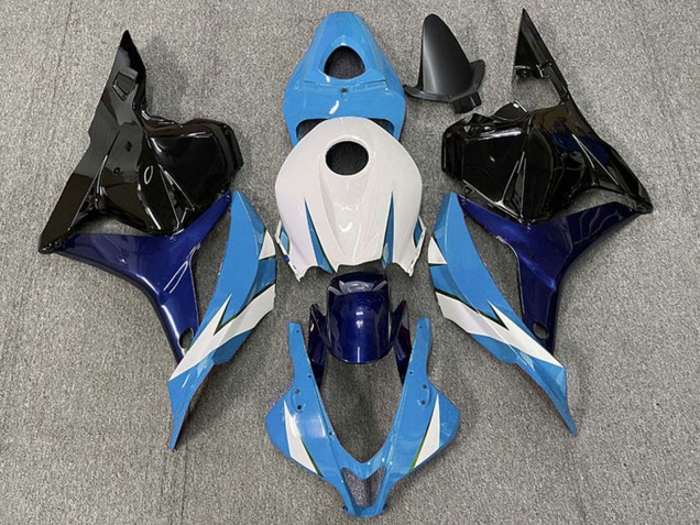 Purchase 2009-2012 White Blue Glossy Black Honda CBR600RR Motorcycle Fairing UK