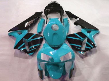 Purchase 2003-2004 Light Blue Glossy Black OEM Style Honda CBR600RR Motorcycle Fairings UK