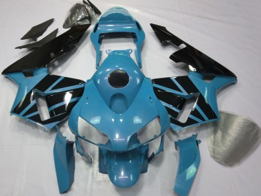 Purchase 2003-2004 Light Blue Glossy Black Honda CBR600RR Motorcycle Fairings UK