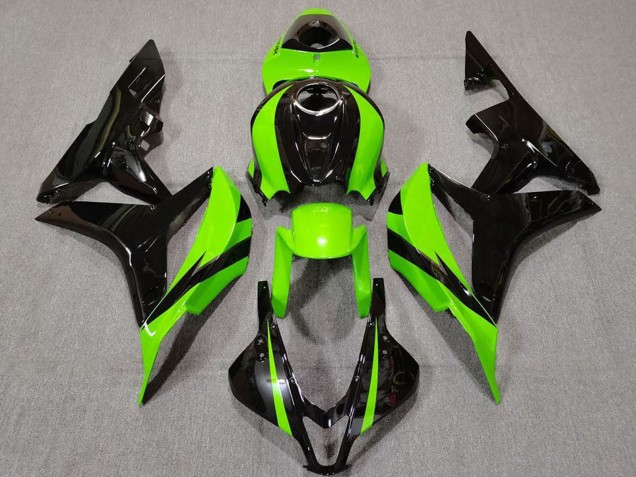 Purchase 2007-2008 Green Glossy Black Honda CBR600RR Motorcycle Fairing UK