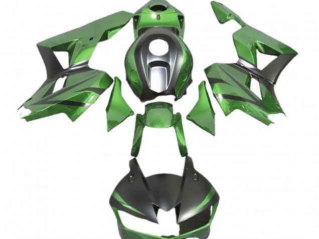 Purchase 2013-2023 Lizard Green Matte Black Honda CBR600RR Motorcycle Fairings UK
