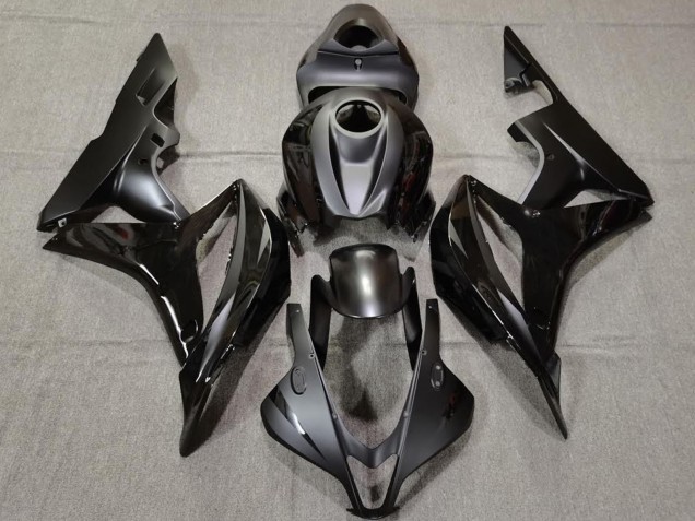 Purchase 2007-2008 Glossy Black Matte Black Honda CBR600RR Motorcycle Fairings UK