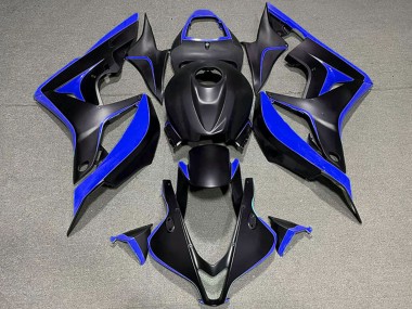 Purchase 2007-2008 Blue Matte Black Honda CBR600RR Motorcycle Fairings UK