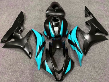Purchase 2007-2008 Cyan Blue Matte Black Honda CBR600RR Motorcycle Fairings UK