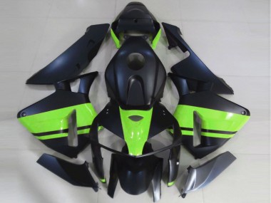 Purchase 2005-2006 Matte Black Light Green Honda CBR600RR Motorcycle Fairings UK