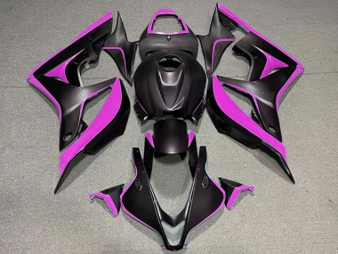 Purchase 2007-2008 Pink Matte Black Honda CBR600RR Motorcycle Fairings UK