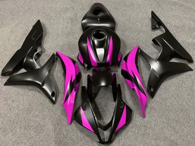 Purchase 2007-2008 Pink Matte Black Honda CBR600RR Motorcycle Fairing UK